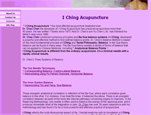 Tablet Screenshot of ichingmedicine.com
